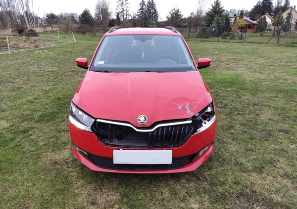 Skoda Fabia cena 39500 przebieg: 27000, rok produkcji 2020 z Rejowiec Fabryczny małe 704